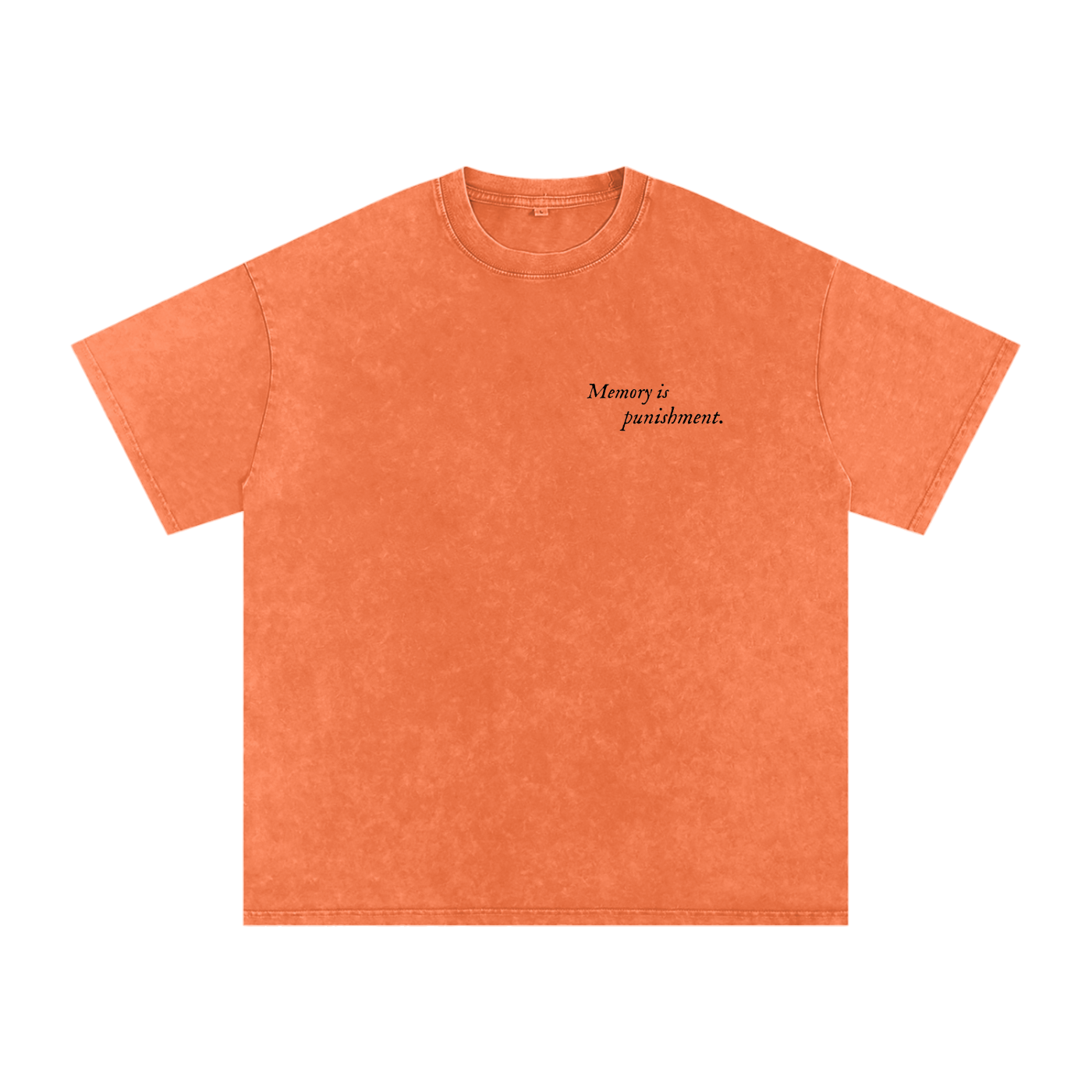 memory is punishment - oversized tee - VOID_